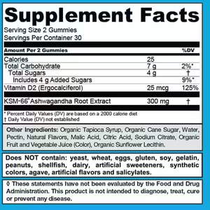 Fabrika doğrudan OEM ashashandha Gummies 97 vitamin ve takviyeleri yenidoğan 3g sakızlı şeker vitaminleri siyah tohum yağı ile çocuklar için - Product Image 2