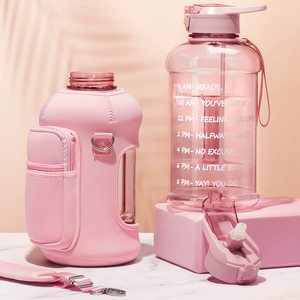 Custom Large Insulated <b>Water</b> <b>Bottle</b> Storage Sleeve 64 oz <b>Water</b> <b>Bottle</b> <b>Holder</b> for Fitness Gym - Product Image 4