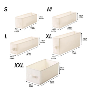 Thu hẹp dài quần áo tổ chức quần áo phân loại tổ chức vải tổ chức tủ quần áo hình chữ nhật lưu trữ <span class=keywords><strong>Tote</strong></span> Closet đường may lưu trữ - Product Image 5