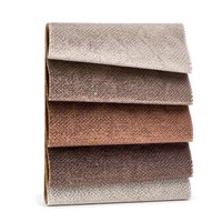 Hochwertiger 100% Polyester Chenille Sofastoff Unifarben Gewebter Stil Atmungsaktive Eigenschaften für Wohnzimmer-Sofas