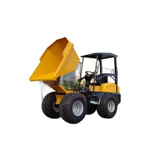 Mini-dumpers compacts, Dumper chenillé compact, Camion-benne hydraulique 500 kg, Dumper auto-chargeur automatique 4x4 - Product Image 4