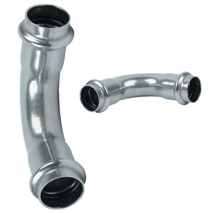 Coudes à 45 degrés YOD sur mesure à pression haute pression 15/22/28mm pour réaménagement de conduites de gaz GPL et <span class=keywords><strong>eau</strong></span> CVC en acier inoxydable 304/laiton - Product Image 4