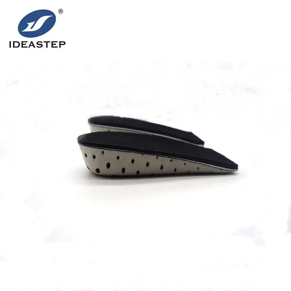 Ideastep Half Length Comfort Memory Foam Insole Shoe Heel Pads EVA Invisible Height Increase Insoles For Shoes