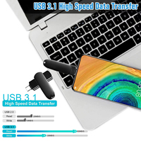 Flashdisk OTG Tipe C Flash Drive untuk USB Stick OTG Drive Pendrive 32GB 64GB 3.0