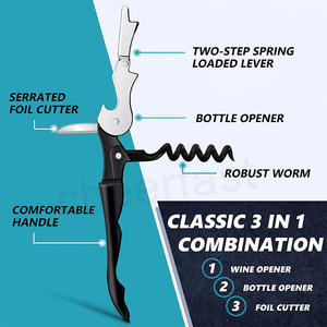 Tire-bouchon de Sommelier Métallique Personnalisé en Gros, 70G et 90G, Multicolore, Robuste et Délicat, pour <span class=keywords><strong>Vin</strong></span> et Bière - Product Image 4