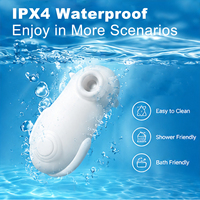 Vibrateur à succion en silicone liquide de conception OEM avec boîte de rangement pour adultes, motif chat
