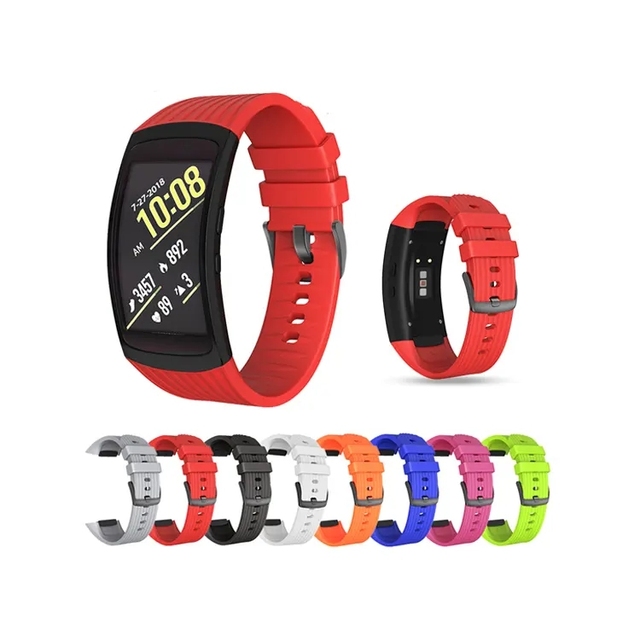 Smart Watch Strap Silicone Replacement for Samsung Gear Fit 2 Pro Band
