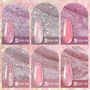 <span class=keywords><strong>Deroi</strong></span> Nude Color Rose Glitter Gel Nail Builder Hard Extension Nail Gel Builder For Nail - Product Image 3