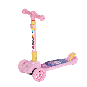 Monopattino Pieghevole con Un Solo Clic, Leggero, per <span class=keywords><strong>Bambini</strong></span> 1-5 Anni, Altezza Regolabile, Pedana da 15 cm, Veicolo Monoposto - Product Image 2