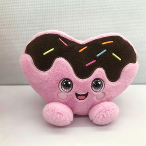 Peluche de donut en forma de corazón personalizado, peluche de donut, peluche de comida, peluche en forma de corazón - Product Image 2