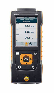 Nuevo Testo 440 - Instrumento de Medición de Velocidad del Aire y Calidad del Aire Interior - Product Image 2
