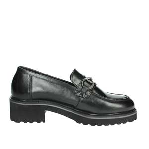 Donna Serena Women's Moccasin Black 39 Heel Height 5C5466DP <b>Flats</b> - Product Image 4
