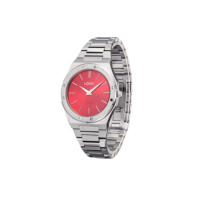 Jam tangan logo kustom 3ATM jam tangan pria, jam tangan tali baja tahan karat sangat tipis modis suasana sederhana Quartz