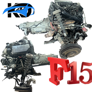 Kit de suspension d'origine démonté pour <span class=keywords><strong>BMW</strong></span> F15, comprenant subchâssis, plaquettes de frein, disques, TWC, boîtier de direction, boîte de vitesses, ECU, faisceau de câblage et moteur. - Product Image 1
