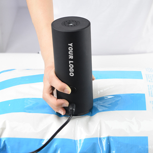 Home Mattress Space Saver Reusable Vacuum Compressed storage Bags Set Large Vacuum Storage Bags For Clothes With electric Pump