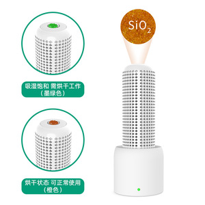 Mini <b>Dehumidifier</b> 1L Water Tank 45 Db Quiet Portable For Bedroom Wardrobe Smart Dryer Small Household Use - Product Image 1