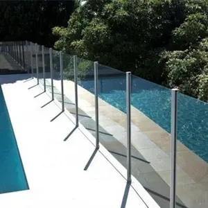 Tempered Glass Panels For Swimming Pool Fence