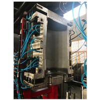 Fûts empilables en plastique bleus de 200L et 220L (55 gallons) de haute qualité, moulés par soufflage