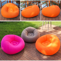 Canapé gonflable de camping, fauteuil double, fauteuil gonflable en tissu d'extérieur avec pompe à air intégrée