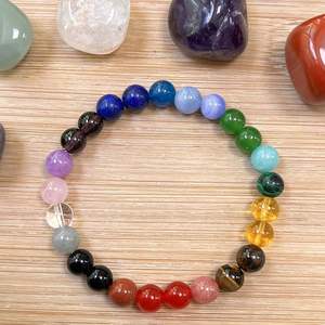Natural Stone <b>Bracelet</b> Colorful Glass Beaded Inner Peace Exclusive Experienced Exporter Bespoke Manufacturing - Product Image 5