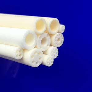 High Temperature 2 Holes / 4 Holes Alumina Al2o3 Ceramic Insulator <strong>Tube</strong>