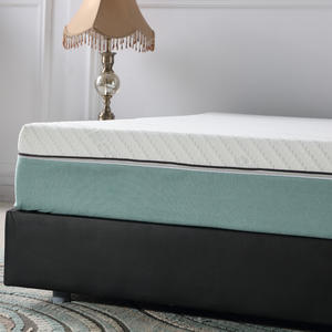 <span class=keywords><strong>Matelas</strong></span> Queen King à mémoire de forme en gel viscoélastique de luxe de 25 <span class=keywords><strong>cm</strong></span> de <span class=keywords><strong>hauteur</strong></span> et <span class=keywords><strong>10</strong></span> pouces, <span class=keywords><strong>matelas</strong></span> en mousse haute densité pour bien dormir en latex, rouleau dans une boîte - Product Image 4