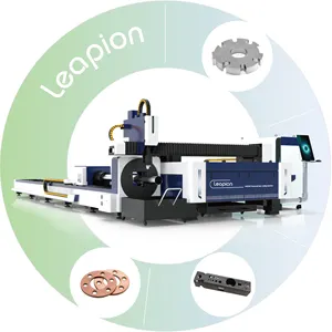 Découpeuse de fibre de laser de commande numérique par ordinateur de coupeur de laser de tube de feuille de puissance élevée pour l'industrie de moule