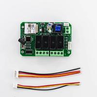 Tuya 4 voies WiFi/Zigbee télécommande interrupteur intelligent DC7-27V AC85-250V 16A relais de verrouillage magnétique Support entrée de température