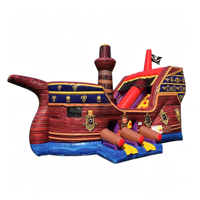 Jouets gonflables d'été pour l'extérieur, combo bateau pirate pour des aventures en haute mer