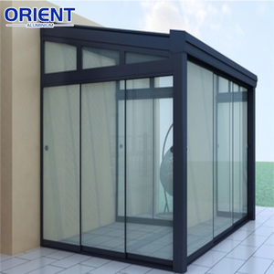 Pérgola Moderna <span class=keywords><strong>de</strong></span> Aluminio para Exteriores <span class=keywords><strong>de</strong></span> <span class=keywords><strong>3x3</strong></span>, 3x4, 4x4, 6x4 m, Invernadero <span class=keywords><strong>de</strong></span> Cristal Motorizado, Jardín <span class=keywords><strong>de</strong></span> Invierno, Terraza - Product Image 6