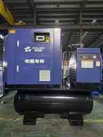 11kw 15kw 16 bar compresseur à vis tout en un 15hp 20hp compresseurs d'air rotatifs industriels machine avec sécheur pour la découpe laser