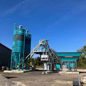 Planta Mezcladora de Concreto Compacta Constmach de 30 M3/h de Capacidad, Lista para Entrega, con Certificación CE ISO9001, Garantía de 2 Años - Product Image 1