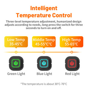 <span class=keywords><strong>Calentador</strong></span> Eléctrico USB de Silicona con Grafeno e Infrarrojos Lejanos de 5V para Chaquetas, <span class=keywords><strong>Ropa</strong></span> Térmica y Aplicaciones Corporales de Alta Eficiencia - Product Image 4