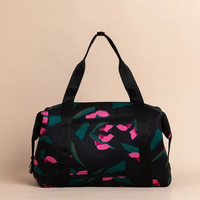 Outdoor Premium wasserdichte Carry all Reisetasche Custom Jasmine Neopren Gym Weekender Einkaufstasche für Frauen