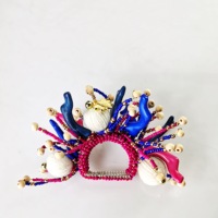 Anneau de serviette en forme de boule de corail fait à la main, décoration de fête de mariage, nouveau design de mariage, plusieurs couleurs avec abeille