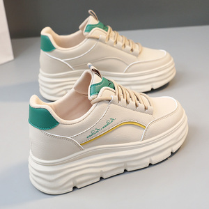 W3613 Chaussures <span class=keywords><strong>de</strong></span> sport plates pour femmes, respirantes, à semelle épaisse, pour le printemps, l'été et l'automne - Product Image 5