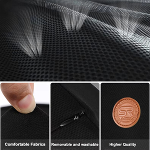 <span class=keywords><strong>Coussin</strong></span> de siège de voiture en gel à mémoire de forme de luxe modèle A4 quatre saisons pour Accord avec soutien <span class=keywords><strong>lombaire</strong></span> imperméable pour le confort du cou et du dos - Product Image 3