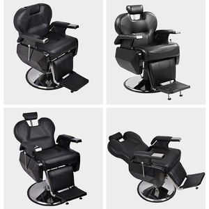 Chaise de salon de coiffure homme inclinable hydraulique chaise de barbier robuste meubles de salon chaise de barbier - Product Image 5