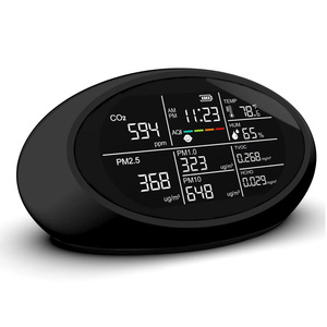 เครื่องวิเคราะห์ก๊าซ TVOC แบบพกพา PM2.5 CO2ปรับปรุงคุณภาพอากาศภายในอาคาร - Product Image 1