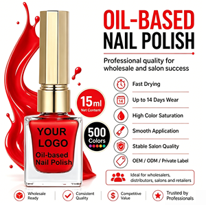 Esmalte de Uñas Profesional de Alta Calidad, Muestra Gratuita, Natural, Bajo Olor, Secado al Aire, Larga Duración, a Base de Aceite, Regular - Product Image 1