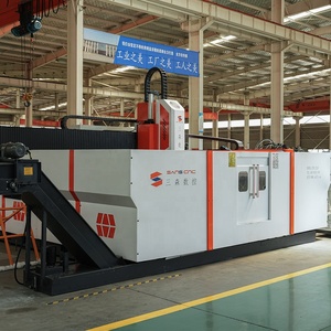 Máquina de Roscado y Perforación de Alta Resistencia a Precio de Fábrica para la Fabricación de Calderas Metálicas y Estructuras de Acero, Máquina de Roscado CNC para Metal - Product Image 5
