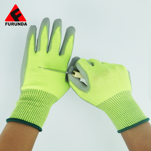 HPPE بو النخيل المغلفة قطع مقاومة لمكافحة قطع الصناعية قفازات أمان للعمل - Product Image 6