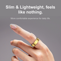 Yawell Moniteur de Santé Connecté Dispositifs QRing APP Tiktok Scroll Bague Intelligente Suivi Fréquence Cardiaque Sommeil Fitness R09 Bague Intelligente 2025