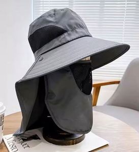 Chapeau Bob d'Été 2025 pour Homme, Style Cowboy, en Maille Respirante Anti-UV, Idéal pour la Pêche, la Randonnée et la Plage - Product Image 5
