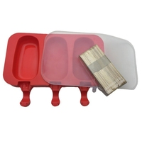 Moule à glace en silicone sans BPA, en silicone de qualité alimentaire, outils de fabrication de glace au yaourt aux myrtilles, moule en silicone pour gâteau
