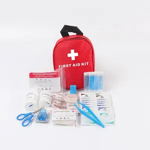 Mini Portable First Aid Survival Emergency Kit Trauma Medical Supplies First Aid Kit for gift