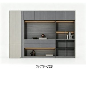 Mueble de Salón Moderno con Almacenamiento de Madera 38079-C24 - Product Image 2