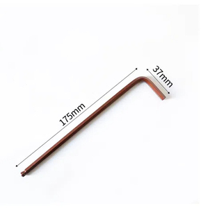 Set di 10 Chiavi a Brugola Tipo T/L in Acciaio Inox, Punte per Viti Esagonali Interne Torx e Dadi, Strumenti di Riparazione CNC, Confezione in Borsa, Marca JETE - Product Image 5