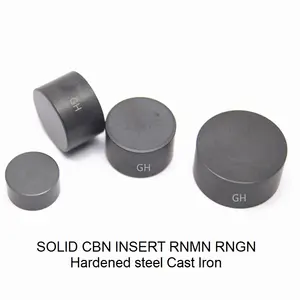 Cutting Tools Inserts Solid PCBN CBN Diamond Turning Tool RNGN RNMN CBN ROUND Inserts For Roll Roller