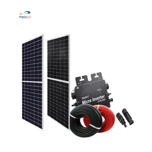 800W Solar Panels System With 220V Output Volta Monocrystalline PV Panels For Home Use MPPT Controller Balcony App